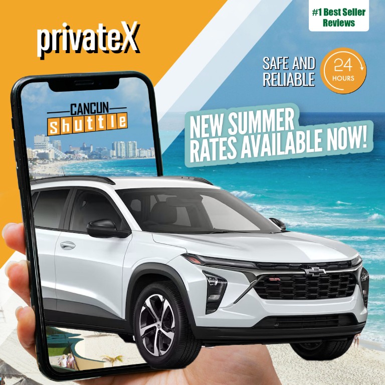 Servicio privado de transportacion en el aeropuert ode Cancun privateX